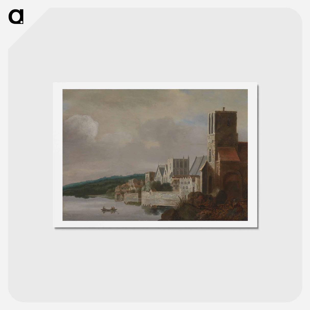 アートポストカード-The Thames at Westminster
 - イェール大学アートギャラリー Postcard.