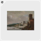 アートポストカード-The Thames at Westminster
 - イェール大学アートギャラリー Postcard.