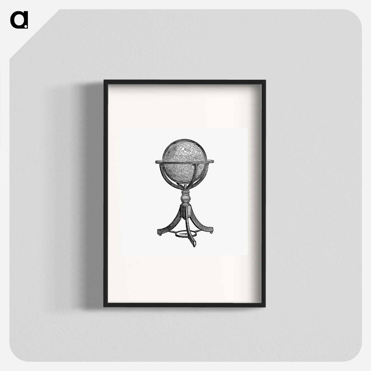 アートポスター-Atlas Engraving from Chambers's Alternative Geography Readers
 - 大英図書館 Poster.