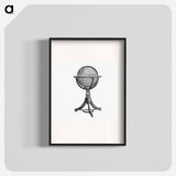 アートポスター-Atlas Engraving from Chambers's Alternative Geography Readers
 - 大英図書館 Poster.