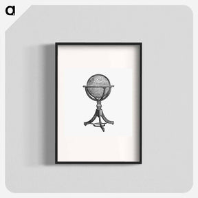 アートポスター-Atlas Engraving from Chambers's Alternative Geography Readers
 - 大英図書館 Poster.