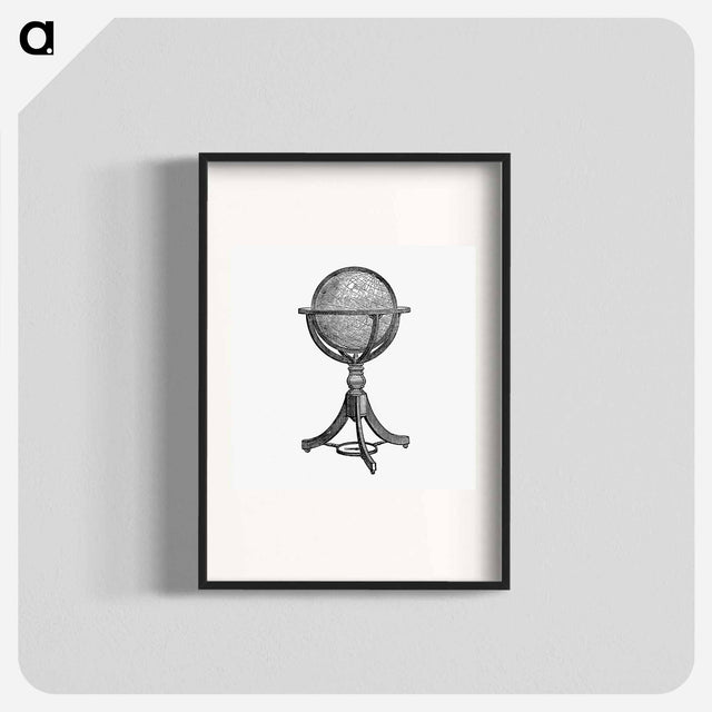 アートポスター-Atlas Engraving from Chambers's Alternative Geography Readers
 - 大英図書館 Poster.