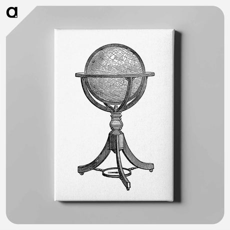 アートパネル-Atlas Engraving from Chambers's Alternative Geography Readers
 - 大英図書館 Canvas.