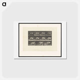 アートポストカード-Kangaroo in Motion
 - エドワード マイブリッジ Postcard.