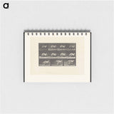 アートメモ帳-Kangaroo in Motion
 - エドワード マイブリッジ Memo.