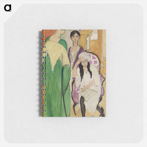 アートメモ帳-Three Sisters with An African Sculpture - アンリ マティス Memo.