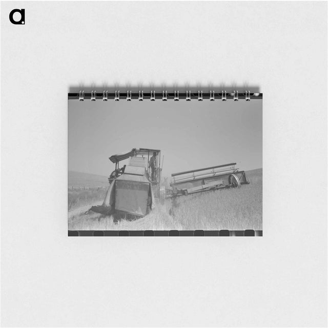 アートメモ帳-Rice Pouring
 - ラッセル リー Memo.