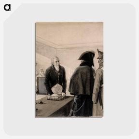 アートポストカード-The provincial governor - アルバート エーデルフェルト Postcard.