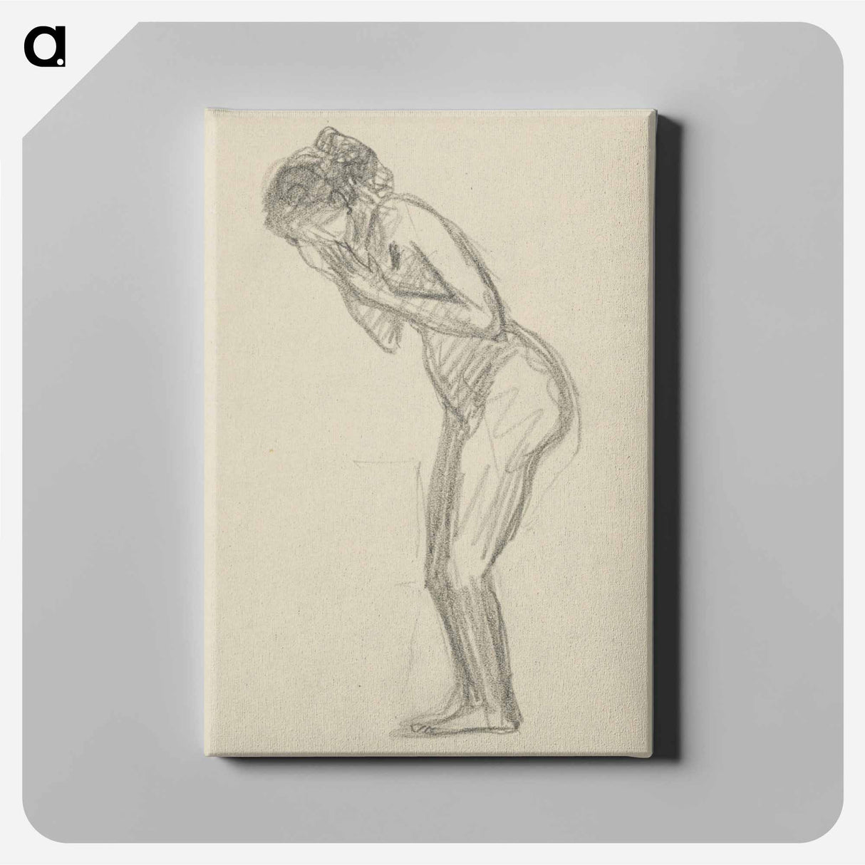Sketchbook 22 female figure - アーノルド ピーター ワイズ クビンチャン Canvas.