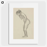 Sketchbook 22 female figure - アーノルド ピーター ワイズ クビンチャン Poster.