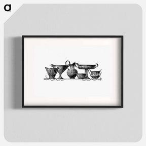 アートポスター-Traditional Potteries from Nimrod In The North
 - 大英図書館 Poster.