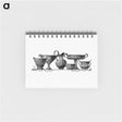 アートメモ帳-Traditional Potteries from Nimrod In The North
 - 大英図書館 Memo.
