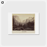 アートポストカード-Yo-Sem-i-te Valley, California
 - エドワード マイブリッジ Postcard.