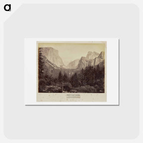 アートポストカード-Yo-Sem-i-te Valley, California
 - エドワード マイブリッジ Postcard.