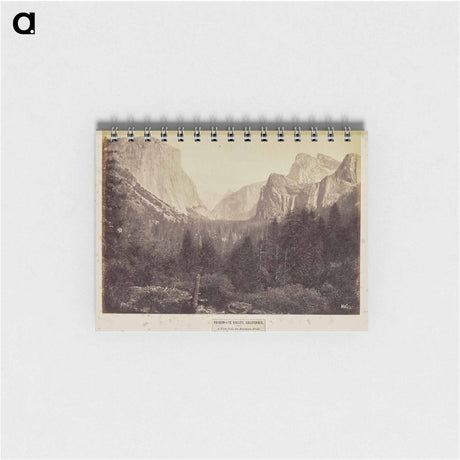 アートメモ帳-Yo-Sem-i-te Valley, California
 - エドワード マイブリッジ Memo.