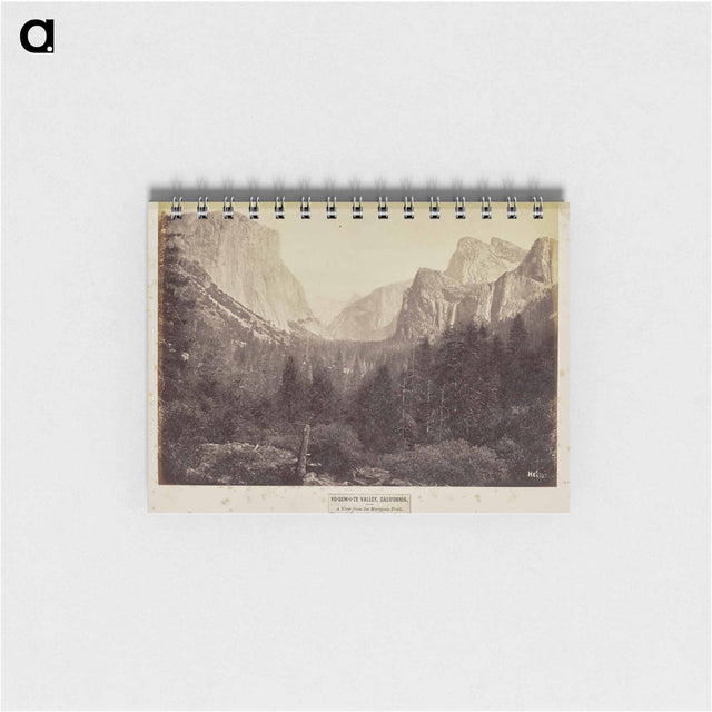 アートメモ帳-Yo-Sem-i-te Valley, California
 - エドワード マイブリッジ Memo.