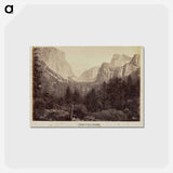 アートポストカード-Yo-Sem-i-te Valley, California
 - エドワード マイブリッジ Postcard.