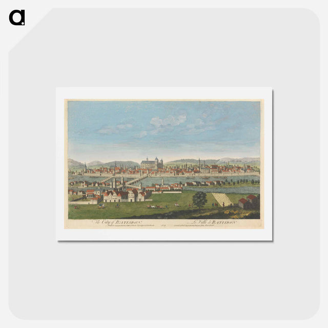 アートポストカード-The City of Ratisbon
 - イェール大学アートギャラリー Postcard.