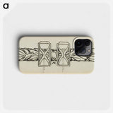 Matkamiehen näky -runon sivuvignetti - アルバート エーデルフェルト Phone Case.