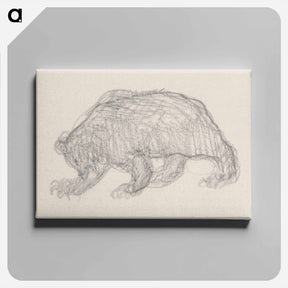 アートパネル-Sketchbook 6 bear - アーノルド ピーター ワイズ クビンチャン Canvas.