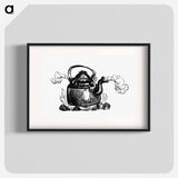 アートポスター-European Kettle Engraving
 - 大英図書館 Poster.