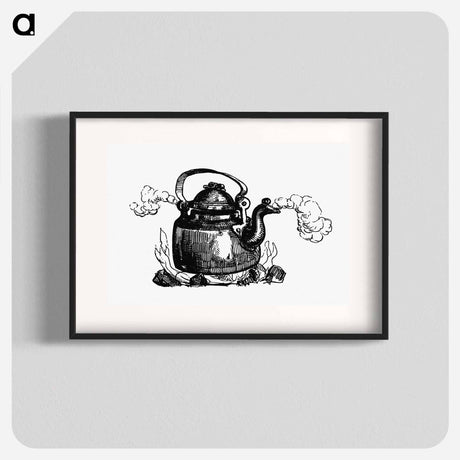 アートポスター-European Kettle Engraving
 - 大英図書館 Poster.