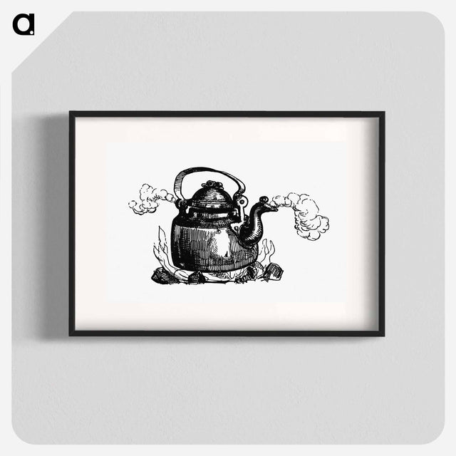 アートポスター-European Kettle Engraving
 - 大英図書館 Poster.