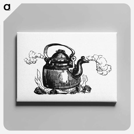 アートパネル-European Kettle Engraving
 - 大英図書館 Canvas.