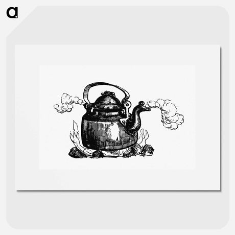 アートポスター-European Kettle Engraving
 - 大英図書館 Poster.