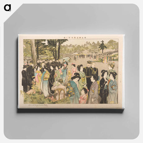 アートパネル-Admiral Tōgō’s Garden Party
 - セントルイス美術館 Canvas.