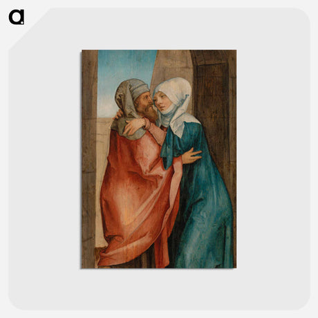 アートポストカード-Meeting of Joachim and Anna at the Golden Gate
 - バーンズ・コレクション Postcard.