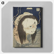 アートパネル-The Lantern Ghost, Iwa - 葛飾 北斎 Canvas.