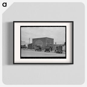 アートポスター-Street Scene, Ray, North Dakota
 - ラッセル リー Poster.