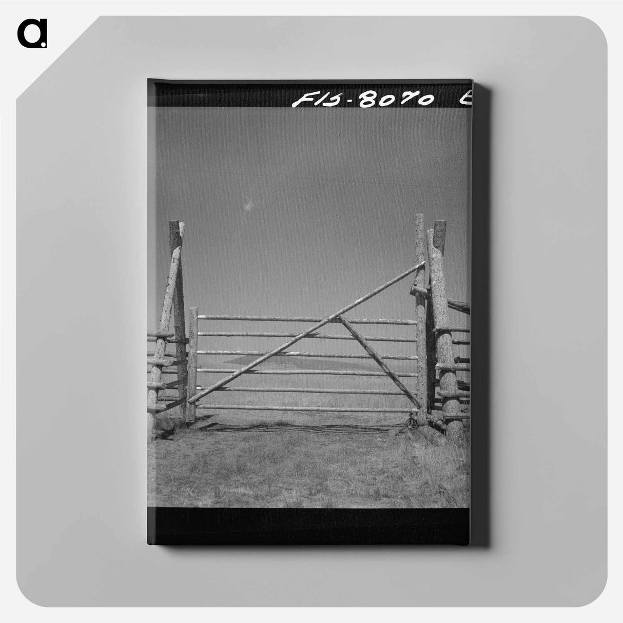 アートパネル-Street Scene, Ray, North Dakota
 - ラッセル リー Canvas.