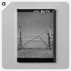 アートパネル-Street Scene, Ray, North Dakota
 - ラッセル リー Canvas.