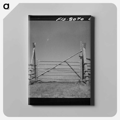 アートパネル-Street Scene, Ray, North Dakota
 - ラッセル リー Canvas.