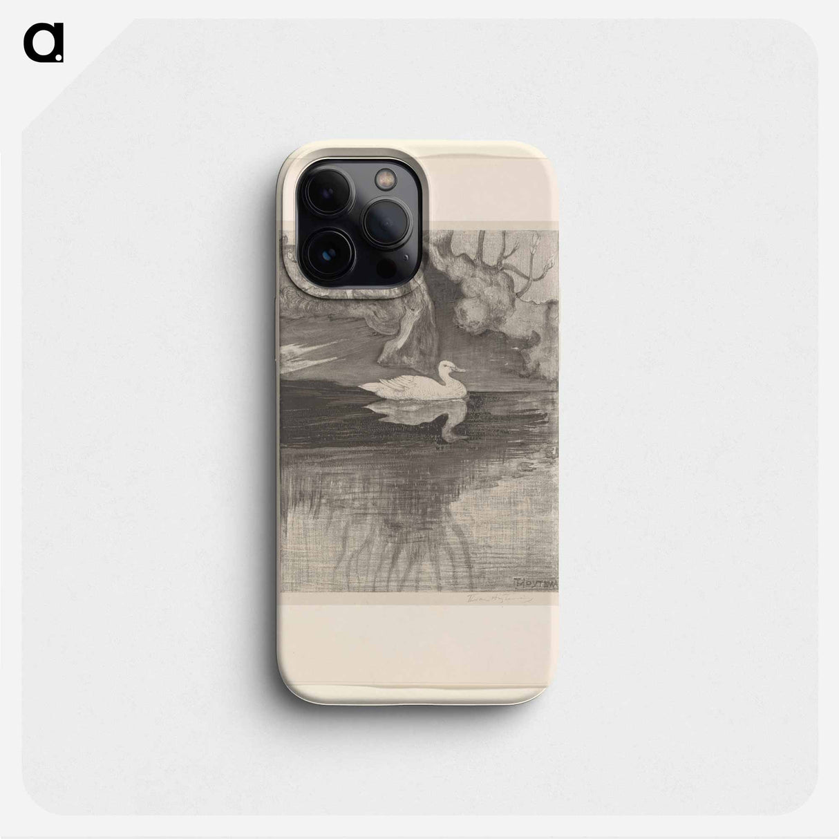 Vijver met eend - テオ ヴァン ホイテマ Phone Case.