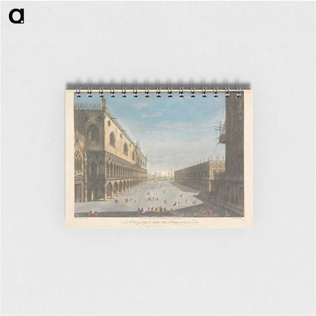 アートメモ帳-A View of Little St. Mark's Place at Venice to the Sea
 - イェール大学アートギャラリー Memo.