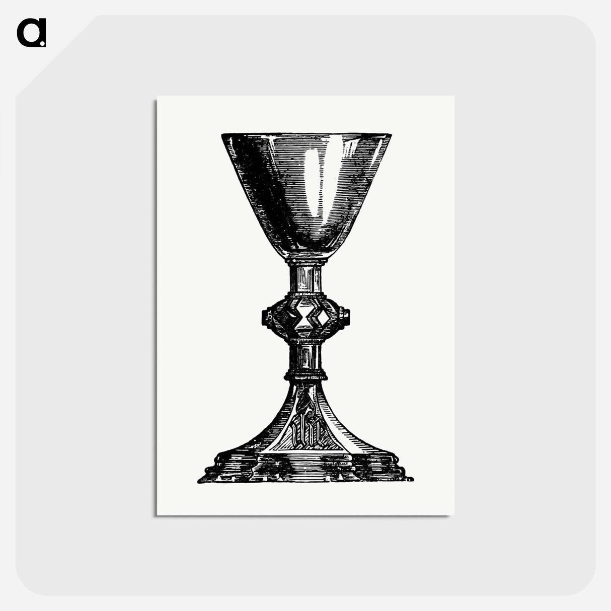 アートポストカード-Chalice Engraving and London Directory
 - 大英図書館 Postcard.