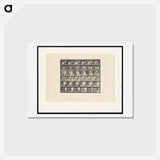 アートポストカード-Turning Dog
 - エドワード マイブリッジ Postcard.