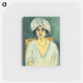 アートメモ帳-Woman in Turban (Lorette) - アンリ マティス Memo.