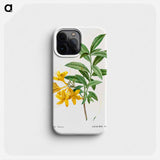 Yellow azalea - Pierre Joseph Redouté Phone Case.