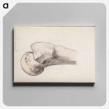 (unknown) part of a sketchbook - アルバート エーデルフェルト Canvas.
