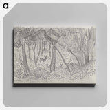 Sketchbook 6 forest - アーノルド ピーター ワイズ クビンチャン Canvas.