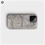 Sketchbook 6 forest - アーノルド ピーター ワイズ クビンチャン Phone Case.