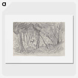 Sketchbook 6 forest - アーノルド ピーター ワイズ クビンチャン Poster.