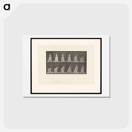 アートポストカード-The Dropped Handkerchief
 - エドワード マイブリッジ Postcard.