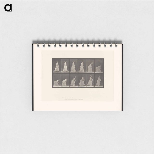 アートメモ帳-The Dropped Handkerchief
 - エドワード マイブリッジ Memo.