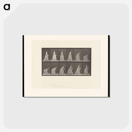 アートポストカード-The Dropped Handkerchief
 - エドワード マイブリッジ Postcard.