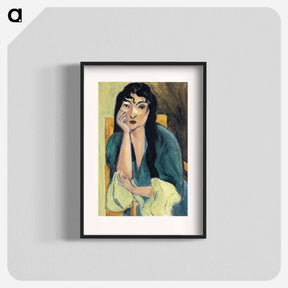 アートポスター-Laurette in Green - アンリ マティス Poster.